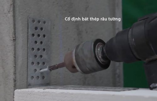 Neo tường với cột
