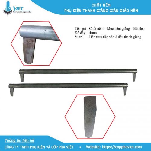 Thanh giằng của hệ thống nêm giáo