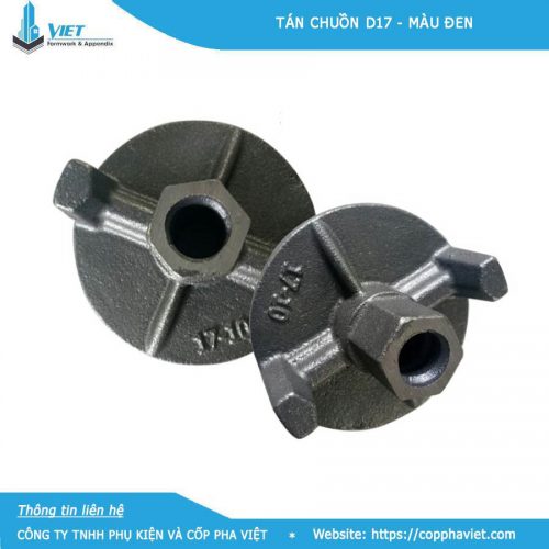 Tán chuồn D17 màu đen