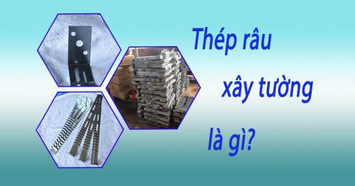 Thép râu xây tường