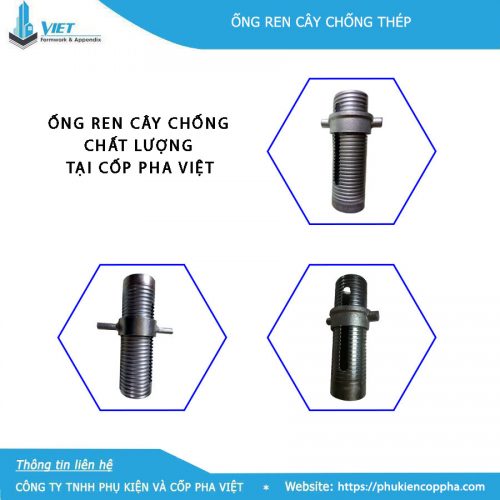 Ống ren cây chống thép