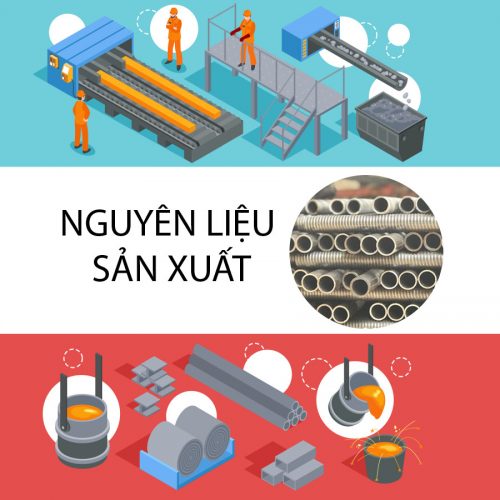 Nguyên liệu cũng ảnh hưởng đến giá kích tăng giàn giáo