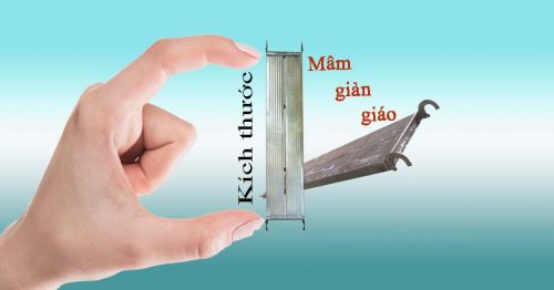 Kích thước mâm giàn giáo