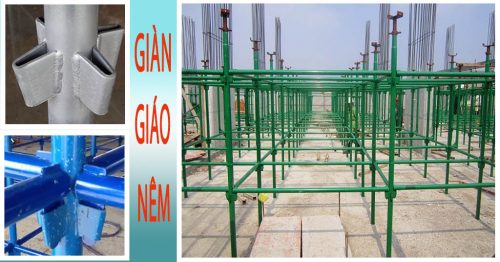 giàn giáo nêm chống