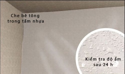 Kiểm tra độ ẩm của tường