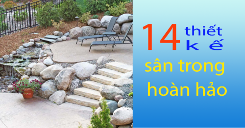 14 thiết kế sân trong hoàn hảo