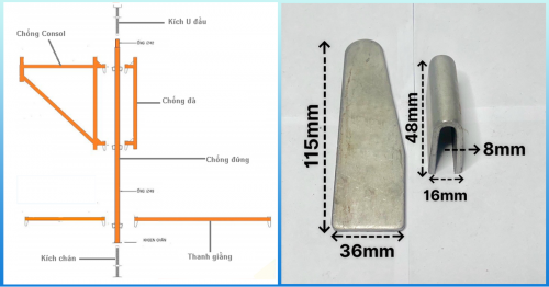 Phụ kiện giàn giáo nêm