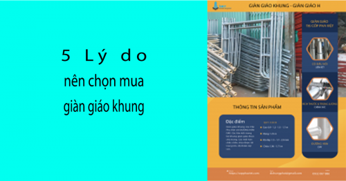 Mua giàn giáo khung