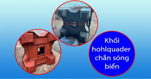 Khối hohlquader chắn sóng biển