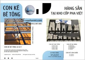 Cục kê bê tông là gì